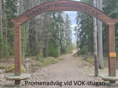 Promenad med SPF:are vid VOK-stugan 20 maj 2026