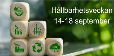 Hållbarhetsveckan 14 - 18 september 2026