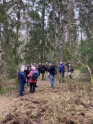 APRILVANDRING I SANDHAGENS NATURRESERVAT, SKOKLOSTER - reportage