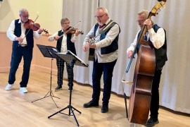 Musikunderhållning i Sveasalongen