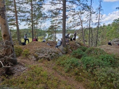 Vandringen vid Marsjön.
