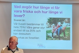 Inspirerande föreläsning på den öppna träffen 7/5