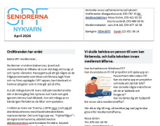 Nu kan du läsa Medlemsbladet april 2026