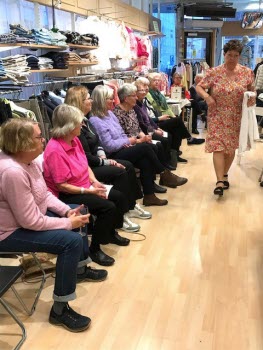 Modevisning Hedbergs