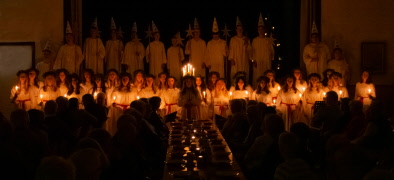 Vårt fantastiska luciafirande