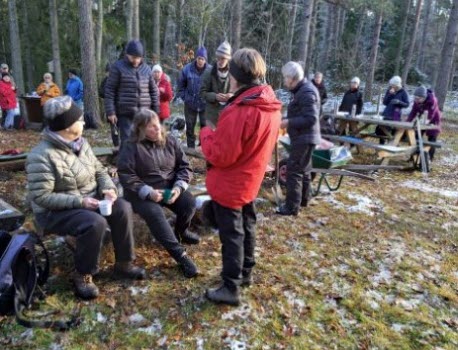 231117 Vandring i Janstorpskogen+