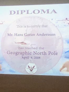 En tripp till Nordpolen och Grönland