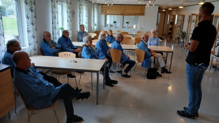 SPF SENIORERNA Hultsfredsbygden har gjort ett mycket intressant studiebesök på f.d. Allelektronik...