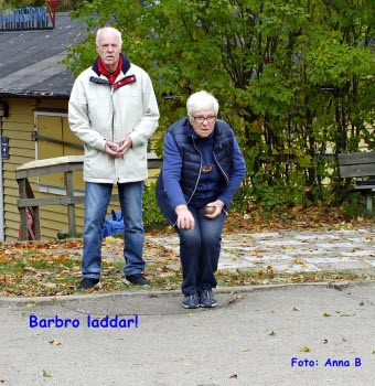 Boulespel i Folkparken