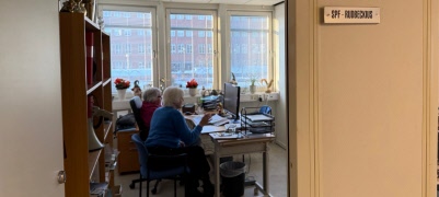 Volontärarbete på vårt kansli