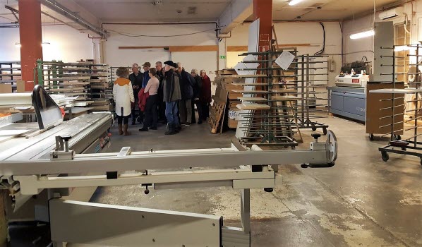 Studiebesök på EB Kök i Enstaberga