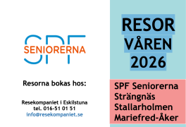 RESOR VÅREN 2026
