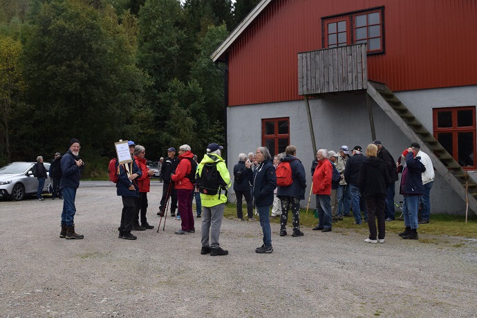 Som vanligt lockade promenaden i Sjöröd många deltagare