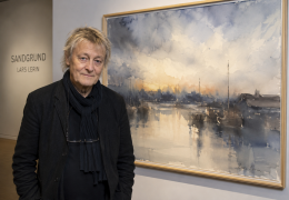 260908 Lars Lerin, Sandgrund