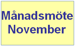 Månadsmöte Nov