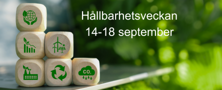 Hållbarhetsveckan 14-18 september