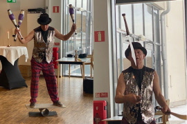 Såg ni trollkarlen på årsmötet?