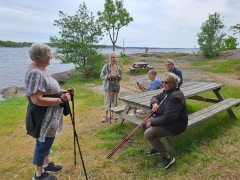 Referat från promenadavslutning på Verkö