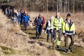 Nästa promenad den 13 april 2026