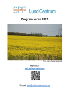 Snart dunsar programmet för våren 2026 ner i din brevlåda