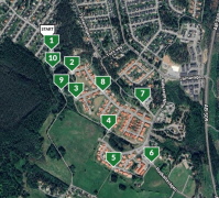 Ny tipspromenad vid Brokvarnsområdet