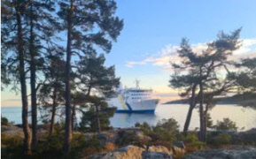 Onsdag 20 augusti går resan med Eckerölinjen.