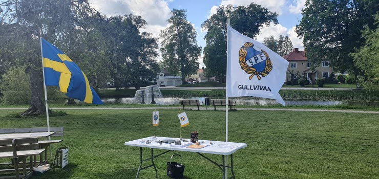 SPFs bord i slottsparken