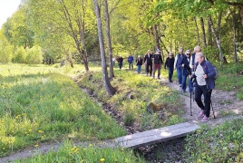 Frilufsarna smygtittade  på ”nya” Parken Zoo