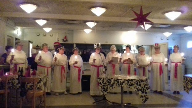 Julfest med Lucia