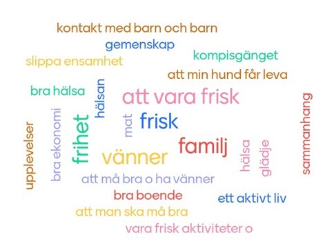 ordmoln av svar på fråga