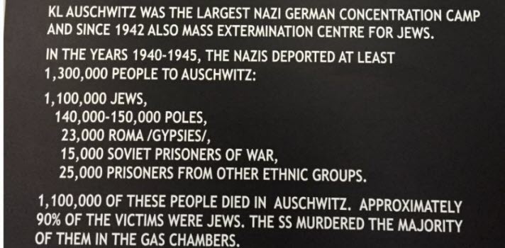 Polenresan besök i Auswchwitz