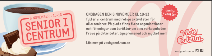 Senior i Centrum 6 november 10 - 13