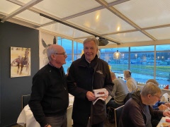 Referat - SPF Freja lunchtrav Bergsåker 10 december med JULBORD