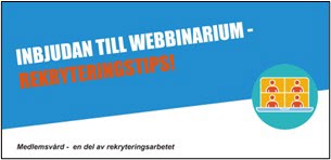 Påminnelse - Inbjudan till webbinarium för dig inom Rekrytering/Marknad/Kommunikation 30 nov 2022.