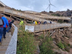 Tisdagens vandring på strandpromenaden i Lysekil