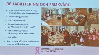 Öppen träff om bröstcancer