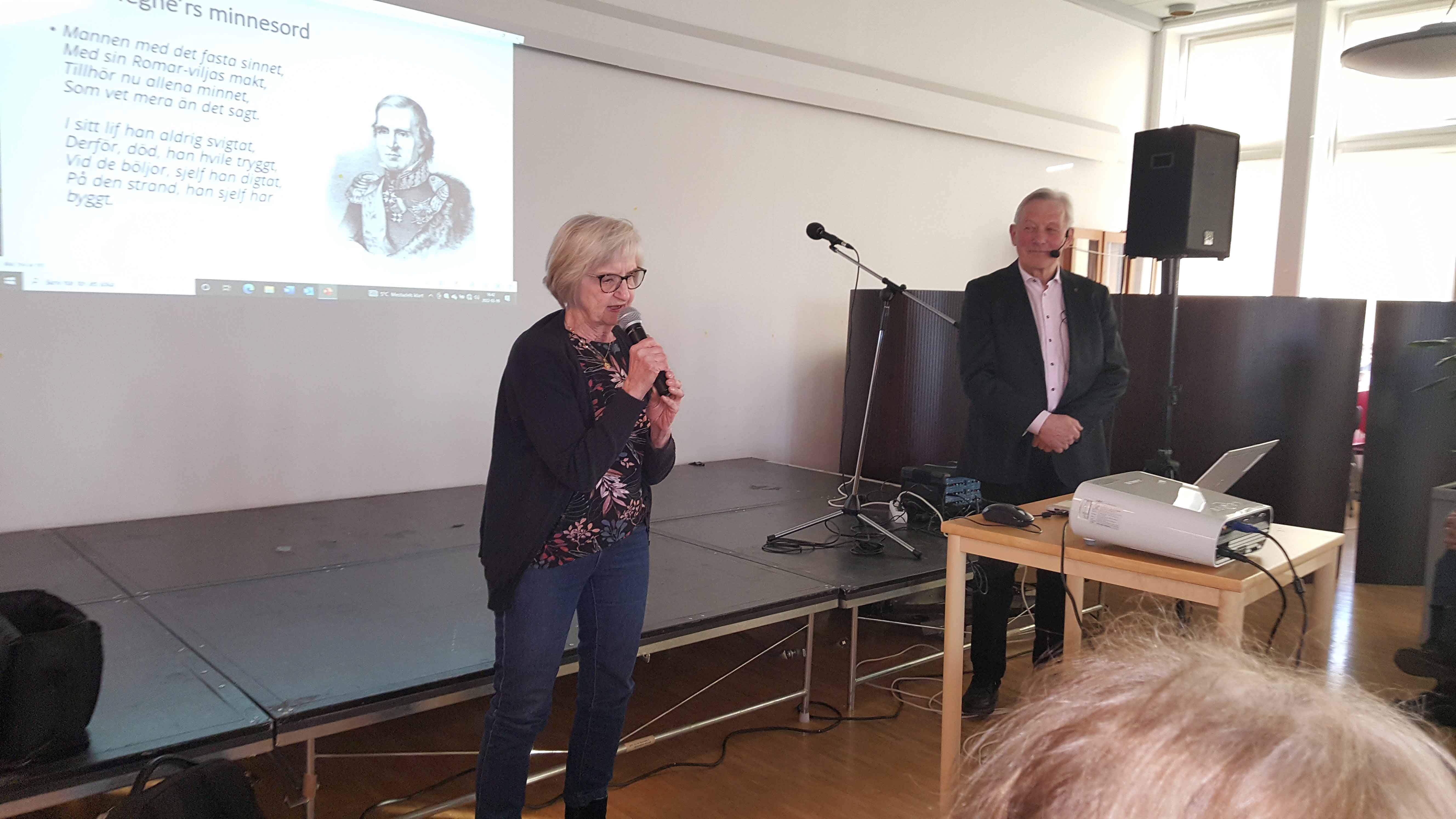 Margareta Åberg och Reinhold Castensson