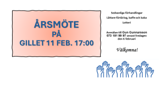 ÅRSMÖTE