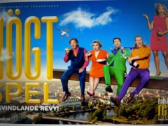 1 biljett till Falkenbergsrevyn lördag 7 februari