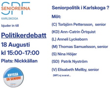 18/8 Politikerdebatt