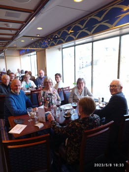 seniorer på Viking Lines färja
