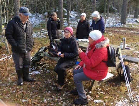 231117 Vandring i Janstorpskogen+