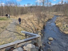 Vandring vid Hanefors kraftstsaion