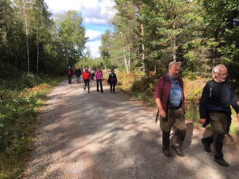 240913 Vandring sjön Björken