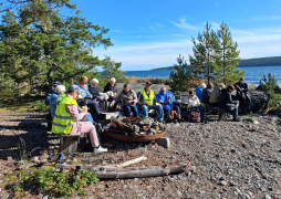 Premiärvandring på Lörudden