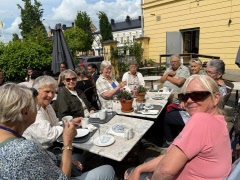 Fika på Sjömans 9 juni