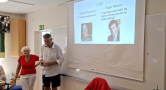 Referat från månadsträffen den 10 augusti.
