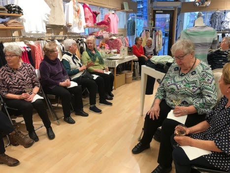 Modevisning Hedbergs