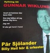 Hyllningar till Gunnar Wiklund i Hällesåkersgården den 28 april