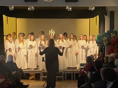 Stämningsfullt Lucia